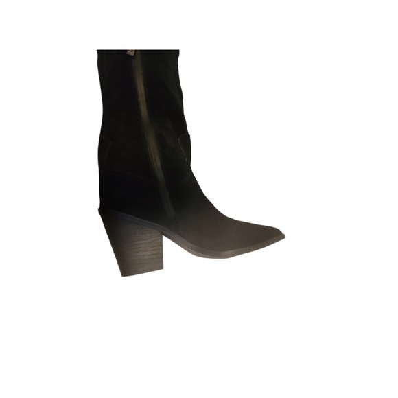 Blondo Willow Waterproof Tall Boot Black Suede Size 9M NWOB - Picture 7 of 12